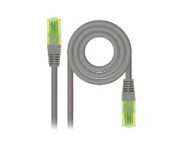 Nanocable RJ45 UTP Cat6 25cm Gris (10.20.1400-L25)