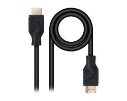 Nanocable HDMI V2.1 A/M-A/M 1m Negro (10.15.8301)