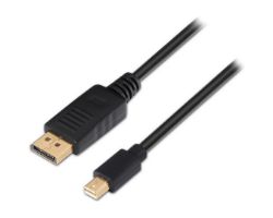 Cable AISENS Mini DP/M a DP/M 3m Negro (A124-0132)