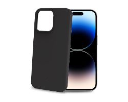 Funda CELLY Planet Eco iPhone 15Pro Negra(PLANET1054BK)