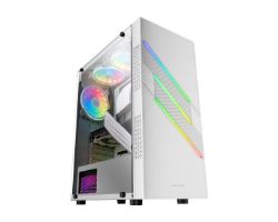 Mars Gaming XL ARGB ATX mATX White Case (MCU3W)