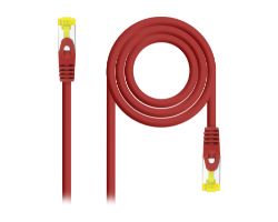 Latiguillo Nanocable Cat6a 25cm Rojo (10.20.1900-L25-R)