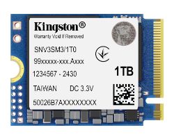 SSD Kingston 1Tb M.2 2230 NVMe PCIe 4.0 (SNV3SM3/1T0)