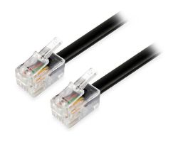 Cable Telefónico EQUIP RJ11 5m Negro (EQ105104)