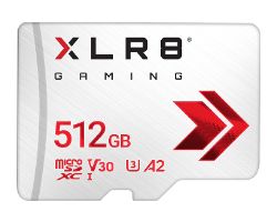 PNY XLR8 Micro SDXC 512Gb (P-SDU512V32100XR-GE)
