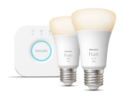 Kit Philips 2 Bombillas E27 + Hue Bridge (929002469201)