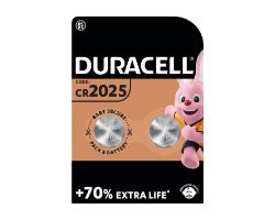 Pack 2 Pilas de Botón Duracell Litio 3V (DL2025B2)
