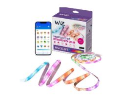 Tira Luz WiZ LED RGBIC WiFi 10m Mando BT