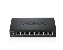 Switch D-Link 8P 10/100 Metallic (DES-108)