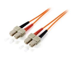 Fibra Óptica EQUIP SC/M a SC/M 1m Naranja (EQ253321)