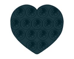 Ventosa CELLY para Smartphone Azul (FIXHEARTBL)