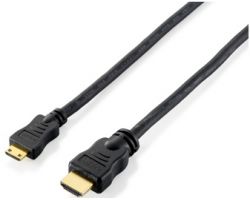 Cable EQUIP HDMI A/M a HDMI C/M 2m Negro (EQ119307)