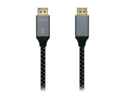 Cable AISENS DP/M a DP/M 1.5m Gris/Negro (A149-0436)