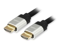 Cable EQUIP HDMI/M a HDMI/M 5m Plata/Negro (EQ119383)