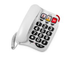 Teléfono Fijo SPC Comfort Numbers 2 Blanco (3295B)