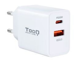Cargador de Pared TooQ 18W/20W USB-A/C (TQWC-2SC04WT)