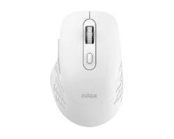 Ratón NILOX RF Wireless/BT 1600dpi Blanco (NXMODWI02)