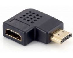 Adaptador EQUIP HDMI/M a HDMI/H 90º Negro (EQ118910)