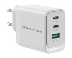 Cargador CONCEPTRONIC USB-A/C 65W PD 3.0 (ALTHEA21W65)