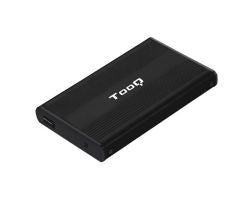 Caja TooQ HDD 2.5" SATA USB 2.0 Negra (TQE-2510B)