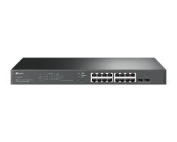 SWITCH TP-LINK JETSTREAM 18 PUERTOS GIGABIT 16 PUERTOS POE+