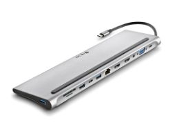 Dock Station NGS USB-C 12en1 Plata (WONDERDOCK12)