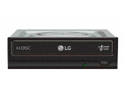 Lector DVD LG DVD-RW 24X sATA Bulk Negro (GH24NSD5)