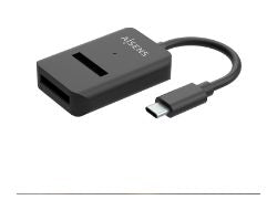 ADAPTADOR DOCK AISENS USB-C 3.1 - M.2 SATA/NVME BLACK