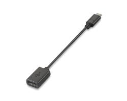 Nanocable USB-A/H a USB-C/M 15cm Negro (10.01.2400)
