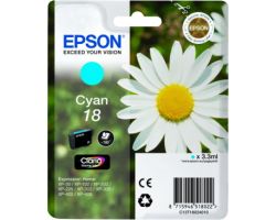Tinta Epson 18 T1802 Cian 3.3ml 180 pág (C13T18024012)