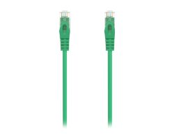 Latiguillo AISENS RJ45 Cat6a UTP 50cm Verde (A145-0579)