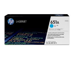 Toner HP LaserJet 651A Cian 16000 páginas (CE341A)