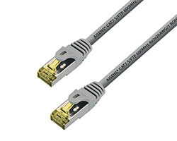 Latiguillo AISENS RJ45 Cat.7 SFTP 0.5m Gris (A146-0333)