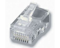 Conector EQUIP RJ45 100 Unidades Transparente(EQ121151)