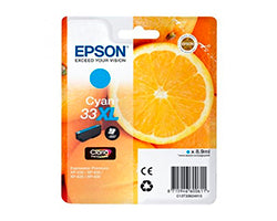 Tinta Epson 33XL T3362 Cian 8.9ml (C13T33624012)