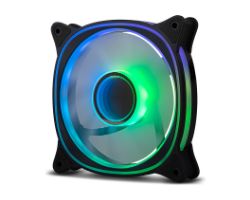 Ventilador NOX V-FAN ARGB 120mm Negro (NXHUMMERVFAN)