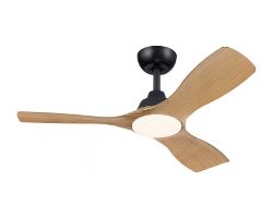 Ventilador Techo Philips con Luz Negro (929004641001)