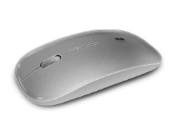 Ratón SUBBLIM Óptico RF BT 1600dp Plata (SUBMO-DFLAT22)