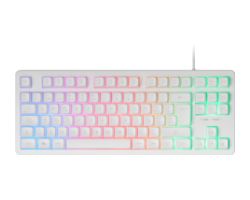 Teclado Mars Gaming TKL H-Mech USB RGB Blanco(MK023WES)