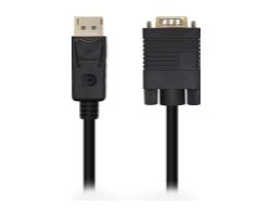 Cable AISENS DP/M a VGA/M 3m Negro (A125-0462)