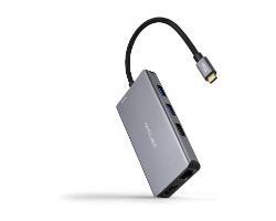 Dock Nanocable USB-C a USB/HDMI/PD Gris (10.16.1009)