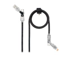 Nanocable USB-C+USB-A a Lightning+USB-C 2m (10.01.2602)