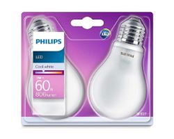 Bombilla Philips LED E27 60W 2 Unidades (929001323557)