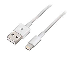 Cable AISENS Lightning/M a USB-A/M 1m Blanco(A102-0035)