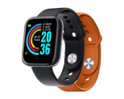 Smartwatch CELLY 1.44" BT Negro/Naranja (TRAINERBEATOR)