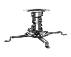 Soporte Techo EQUIP Proyector Máx 13.5kg Negro (650705)