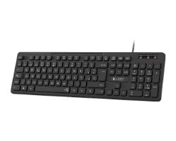 Teclado SUBBLIM Slim Silencioso Negro (SUBKBC-0SSK50)