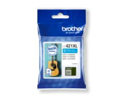 Tinta BROTHER XL Cian 500 páginas (LC421XLC)