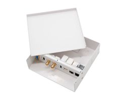 Caja Conexiones Nanocable Multimedia Pared (10.35.0003)