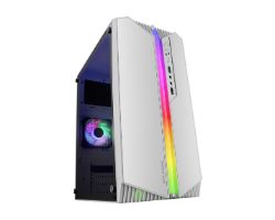 Caja Compacta Mars Gaming ARGB mATX Blanca (MCS1W)